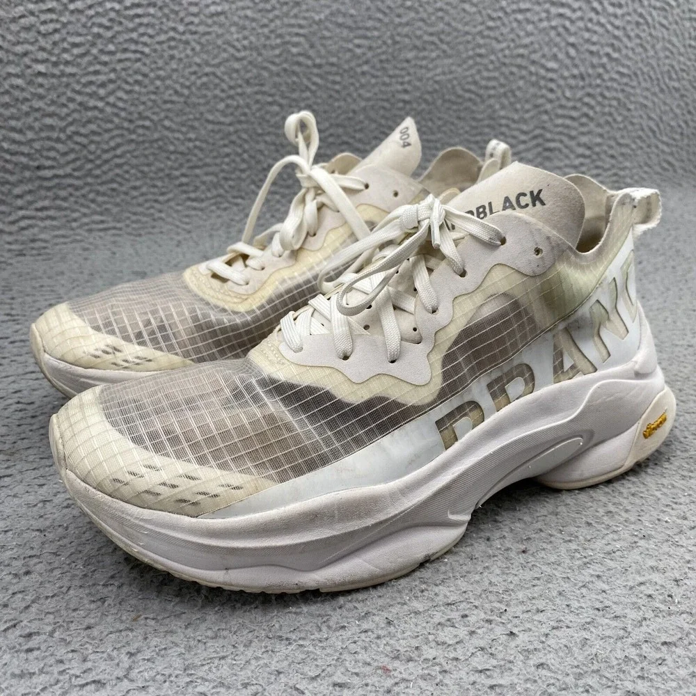 Brandblack‎ Kite Racer Shoes Women's 9 Ivory Vibram Retro Sportswear Athleisure
